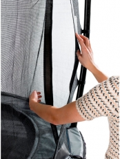 Батут EXIT Elegant Premium прямокутний 214х366 cm grey